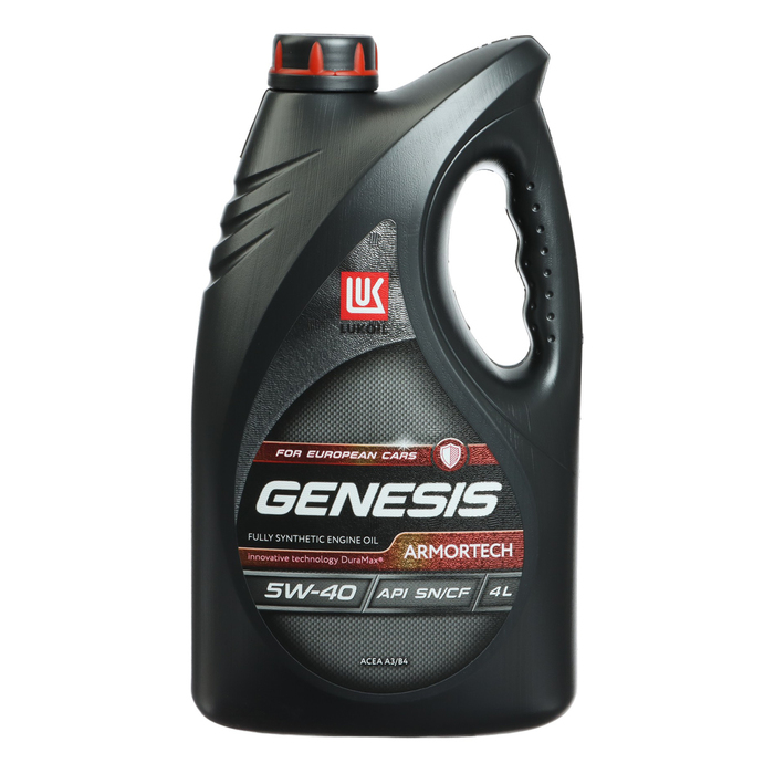 Моторное масло Лукойл Genesis Armortech 5W-40, API SN/CF, синтетическое, 4 л 3148675 Моторное масло Лукойл Genesis Armortech 5W-40, API SN/CF, синтетическое, 4 л 3148675