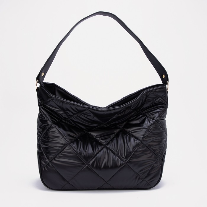 Сумка-мешок на молнии, цвет чёрный Сумка-мешок на молнии, цвет чёрный