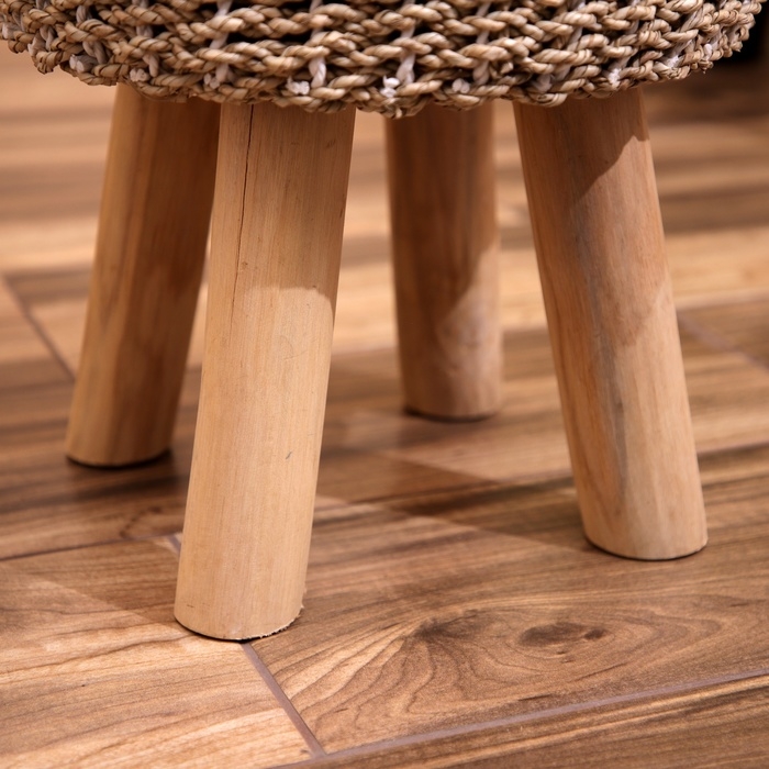 Табурет плетёный 33х33х50 см