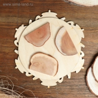 Подставка под горячее &laquo;Чайник&raquo;, D=20 см, можжевельник