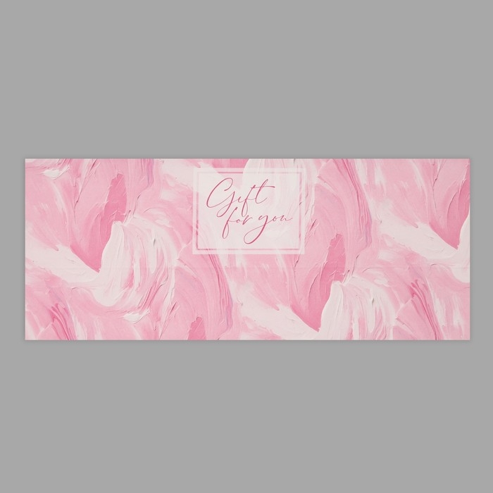 Коробка для конфет, кондитерская упаковка, 5 ячеек, &laquo;Мазки&raquo;, 5 х 21 х 3.3 см