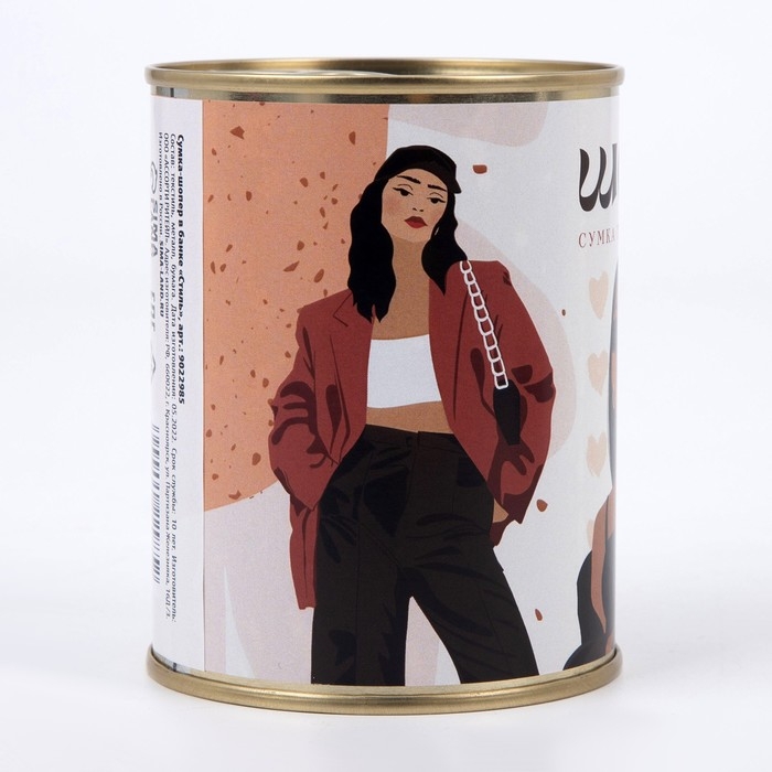 Шопер в банке «Стиль», без подклада, без молнии, 35 х 40 х 0.5 см, бежевый Шопер в банке «Стиль», без подклада, без молнии, 35 х 40 х 0.5 см, бежевый