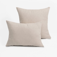 Подушка 50х70см, слоновая кость, файбер, микрофибра, 100% полиэстер Подушка 50х70см, слоновая кость, файбер, микрофибра, 100% полиэстер