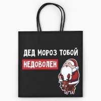 Пакет подарочный новогодний «Подарок, который ты заслужил», 22 х 22 х 11 см Пакет подарочный новогодний «Подарок, который ты заслужил», 22 х 22 х 11 см