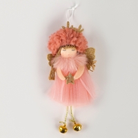 Новый год! Ёлочное украшение кукла &laquo;Фея&raquo;, в шапке