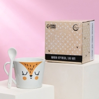 Подарочный набор «Лисичка»: кружка 180 мл, ложка Подарочный набор «Лисичка»: кружка 180 мл, ложка