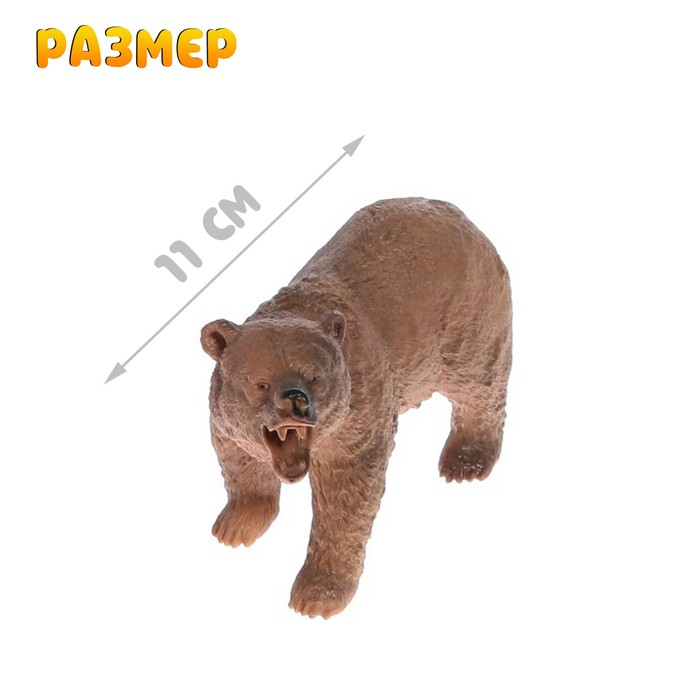 Набор животных &laquo;Лесные звери&raquo;, 6 фигурок