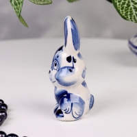 Сувенир "Заяц Степашка", гжель Сувенир "Заяц Степашка", гжель