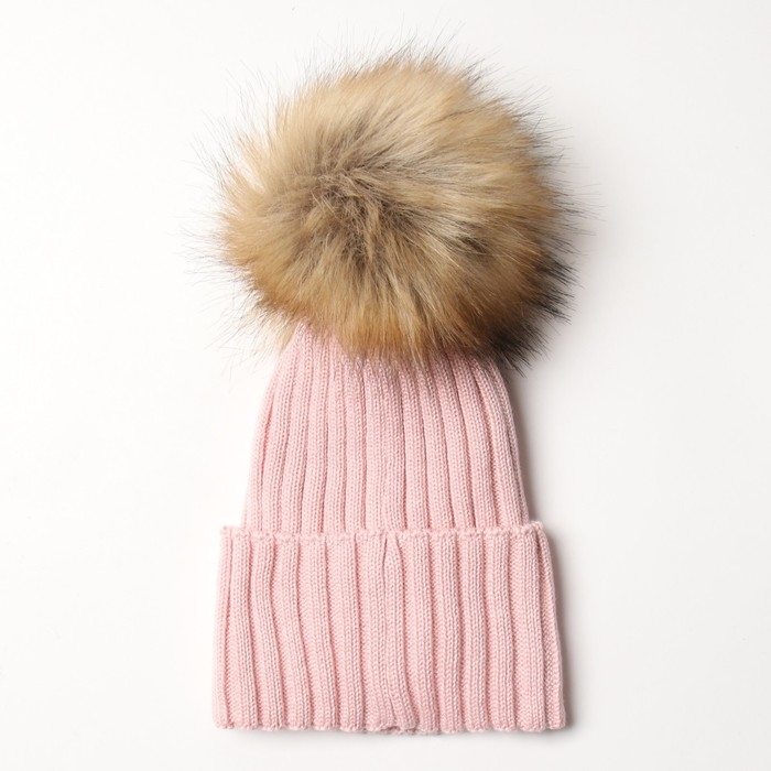 Шапка детская MINAKU  р-р 44-46, цвет розовый