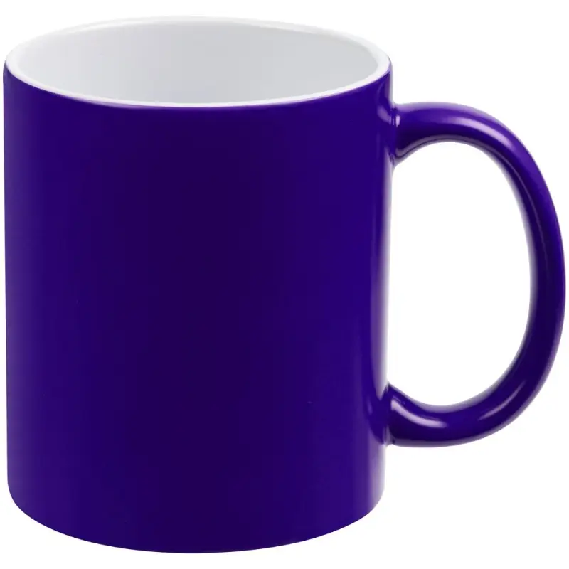 Кружка &laquo;Хамелеон&raquo;, глянцевая, синяя