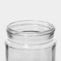 Банка стеклянная для хранения сыпучих продуктов Доляна &laquo;Премиум&raquo;, 350 мл, 10&times;8 см, с металлической крышкой