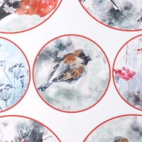 Декупажная карта "Снегири" плотность 45 г/м2, формат А4 Декупажная карта "Снегири" плотность 45 г/м2, формат А4