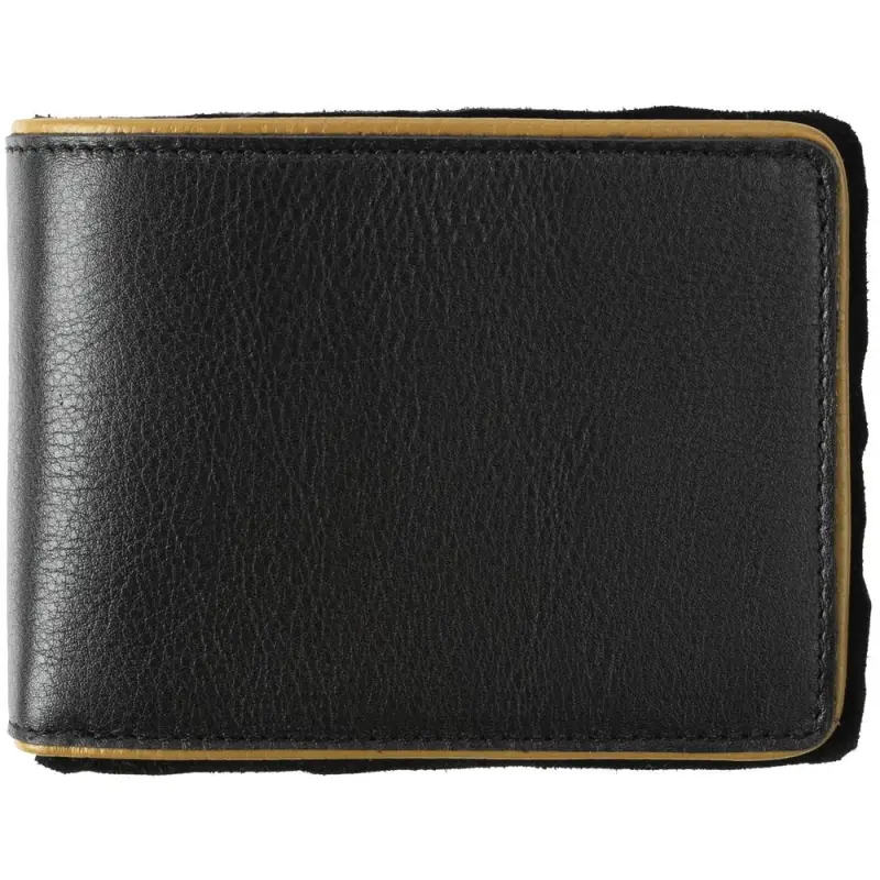 Кошелек Partinico, черный с золотистым Кошелек Partinico, черный с золотистым