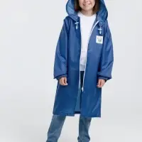 Дождевик детский Rainman Kids ярко-синий, 10-12 лет