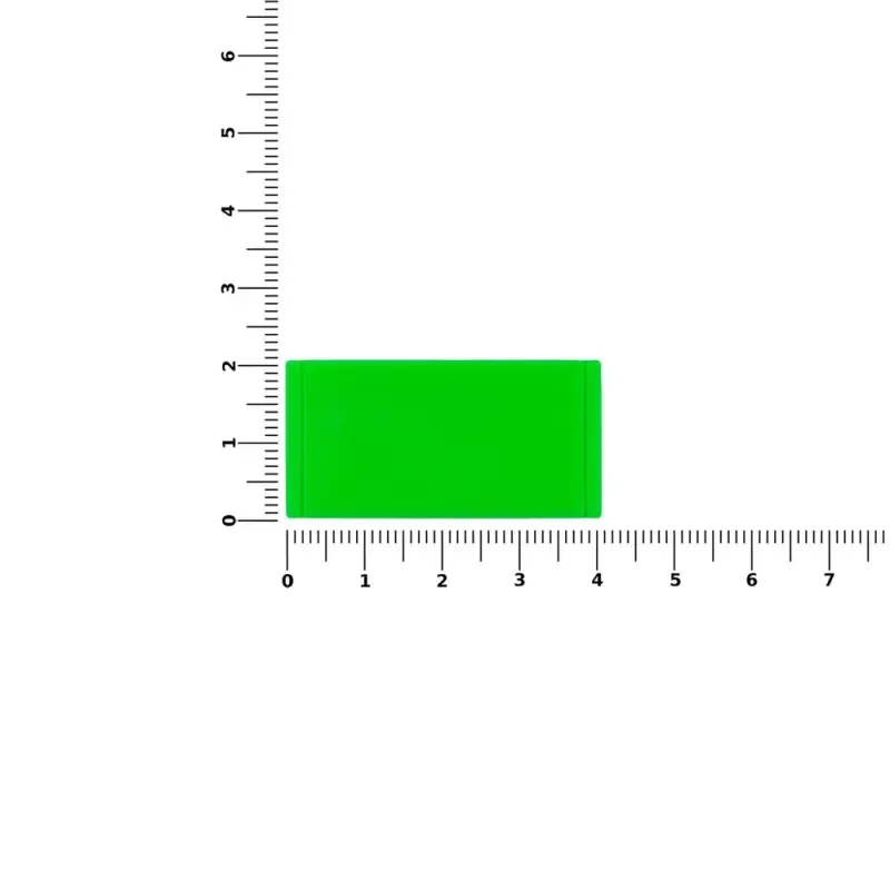 Лейбл из ПВХ Dzeta, S, зеленый неон Лейбл из ПВХ Dzeta, S, зеленый неон