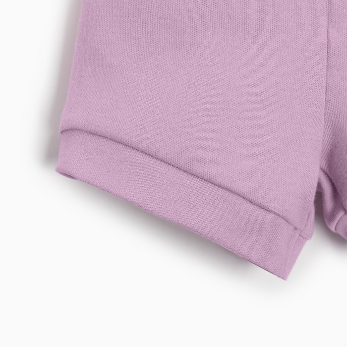 Комплект детский (боди, шорты) MINAKU, цвет сиреневый, рост 62-68 см Комплект детский (боди, шорты) MINAKU, цвет сиреневый, рост 62-68 см