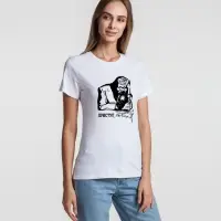 Футболка женская &laquo;Приступ лени&raquo;, белая, размер S