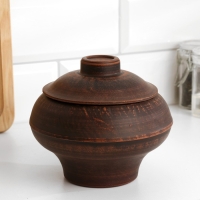 Горшок для жаркого "Гладкий", 0,6 л., 13х14х14 см Горшок для жаркого "Гладкий", 0,6 л., 13х14х14 см