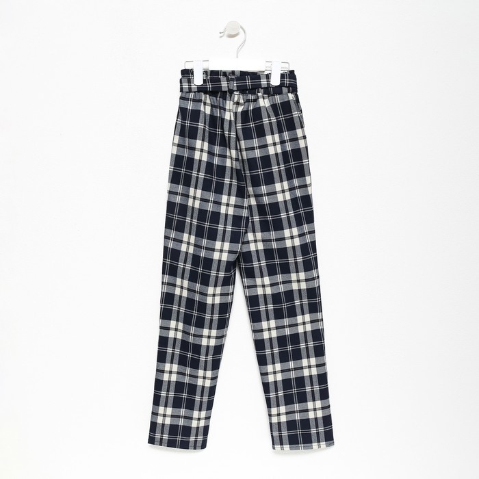 Брюки школьные для девочек, цвет тёмно-синий, рост 170 см Брюки школьные для девочек, цвет тёмно-синий, рост 170 см