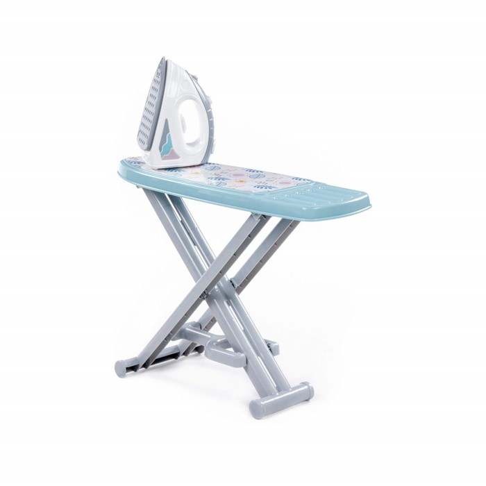 Игровой набор &laquo;Утюжок №3&raquo; с гладильной доской, серо-голубой