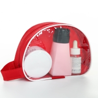 Косметичка на молнии, цвет красный Косметичка на молнии, цвет красный