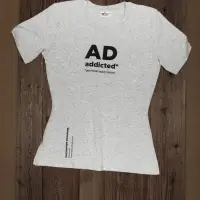 Футболка женская T-bolka Stretch Lady, серый меланж, размер S