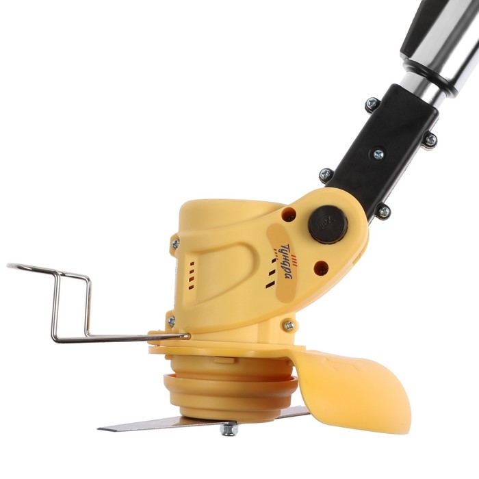 Триммер аккумуляторный ТУНДРА, 12 В, 300 Вт, 1.2 Ач, 12000 об/мин, телескопическая штанга Триммер аккумуляторный ТУНДРА, 12 В, 300 Вт, 1.2 Ач, 12000 об/мин, телескопическая штанга