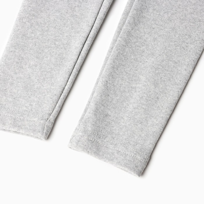 Термобелье для мальчика (лонгслив, легинсы) цвет серый меланж, рост 158 Термобелье для мальчика (лонгслив, легинсы) цвет серый меланж, рост 158