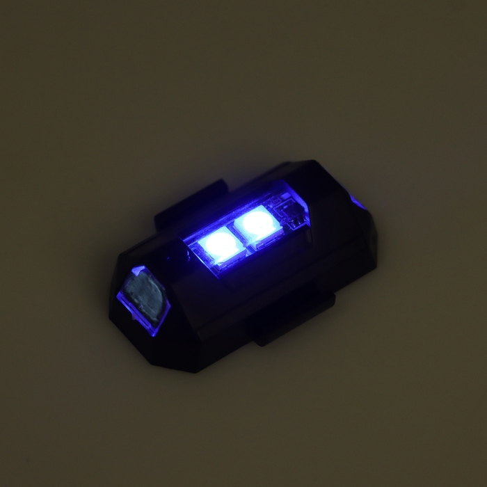 Стробоскоп светодиодный RGB 7, 90 мАч, 4×2,8×1,5 см, магнитный Стробоскоп светодиодный RGB 7, 90 мАч, 4×2,8×1,5 см, магнитный