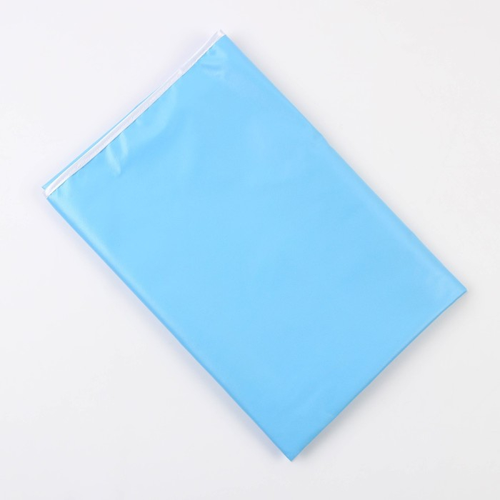 Наматрасник из клеёнки с ПВХ-покрытием, 60х120 см, в кроватку, цвета МИКС