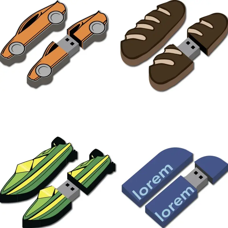 Флешка Gummi на заказ, 64 Гб Флешка Gummi на заказ, 64 Гб