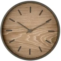 Часы настенные Nissa, беленый дуб Часы настенные Nissa, беленый дуб