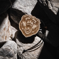 Подвеска автомобильная Grand Caratt Медведь, дерево, войлок Подвеска автомобильная Grand Caratt Медведь, дерево, войлок