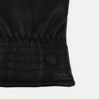 Перчатки мужские, безразмерные, с утеплителем, цвет чёрный