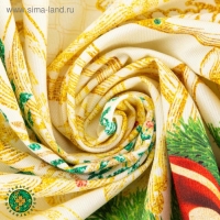 Скатерть новогодняя Этель "Новогоднее Волшебство" d=220см +/-3см с ГМВО, хл100%