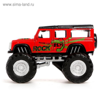 Машина металлическая &laquo;Биг-фут&raquo;, инерционная, МИКС