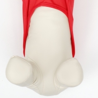 Футболка-поло для животных, XL (ДС 40, ОГ 50, ОШ 33 см), красная