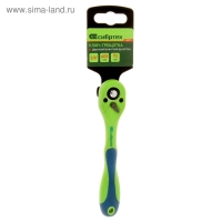 Ключ-трещотка "СИБРТЕХ", 1/4", двухкомпонентная рукоятка Ключ-трещотка "СИБРТЕХ", 1/4", двухкомпонентная рукоятка