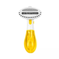 Отпариватель Kitfort КТ-9192-3, ручной, 1300 Вт, 120 мл, 20 г/мин, бело-жёлтый