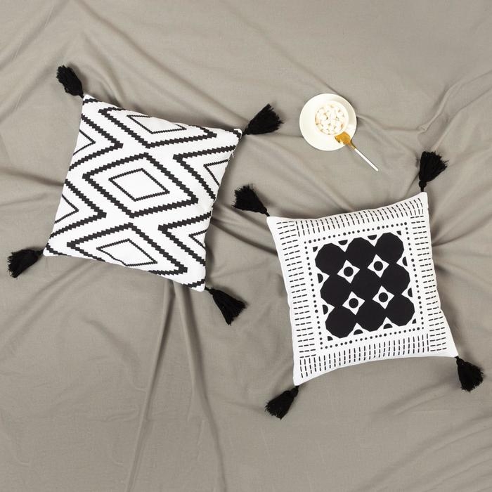 Наволочка декоративная &laquo;Этель&raquo; Марокко (вид 4), 40х40 см, 100% хлопок