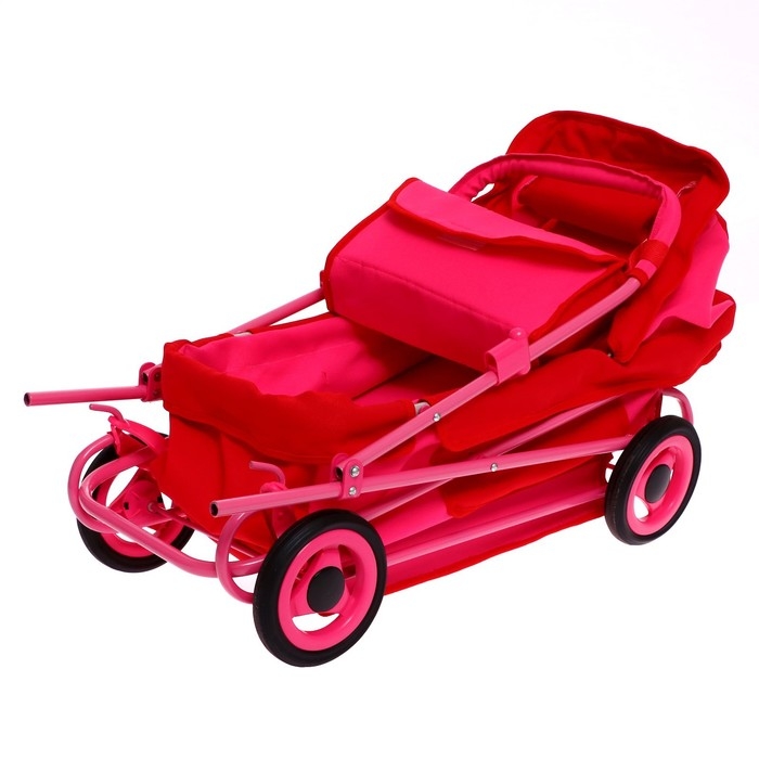 Коляска кукольная № 16, цвет МИКС Коляска кукольная № 16, цвет МИКС