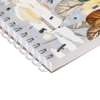 Скетчбук-блокнот А6, 60 листов на гребне "Хюгге", картонная обложка, блок 120 г/м2, МИКС Скетчбук-блокнот А6, 60 листов на гребне "Хюгге", картонная обложка, блок 120 г/м2, МИКС