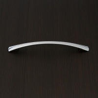 Ручка-скоба ТУНДРА PC175, м/о 128 мм, цвет хром