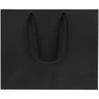 Пакет бумажный Porta S, горизонтальный, черный Пакет бумажный Porta S, горизонтальный, черный