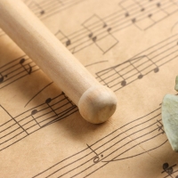 Молоток-колотушка для барабана Music Life, красный, 33 х 5 см