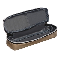 Пенал мягкий, 1 отделение 60 х 220 х 40 мм, объёмный, искусвенная кожа, deVENTE Private, внутренний и внешний карман Пенал мягкий, 1 отделение 60 х 220 х 40 мм, объёмный, искусвенная кожа, deVENTE Private, внутренний и внешний карман