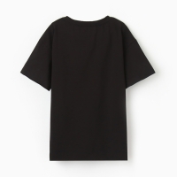 Футболка детская KAFTAN "Basic line", р. 30 (98-104 см), черный Футболка детская KAFTAN "Basic line", р. 30 (98-104 см), черный