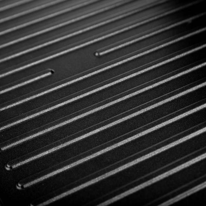 Гриль электрический BRAYER 2008BR, антипригарное покрытие, 33х24.5 см, серебристый