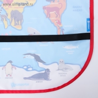 Незапинайка - защитная накидка на сиденье автомобиля &laquo;Карта Мира&raquo;, 67х47,5 см