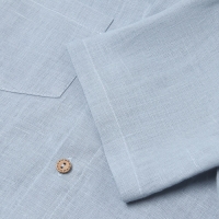 Рубашка для мальчика KAFTAN Linen, р. 32 (110-116), голубой